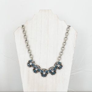LOFT Bronze Teal Statement Necklace